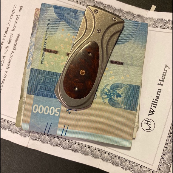 William Henry money clip -  Zurich Mojave - Picture 5 of 8